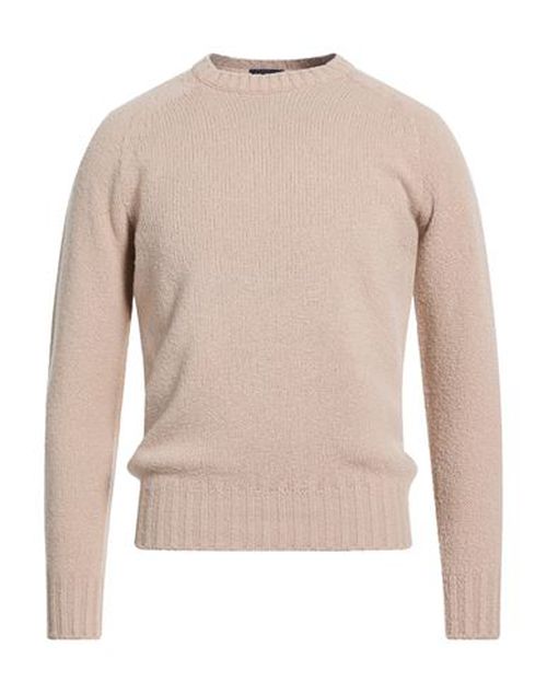 Man Sweater Sand Size 36 Merino Wool