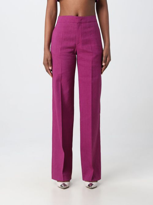 Pants Woman color Red
