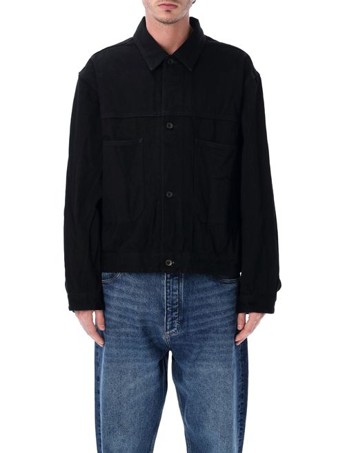 Nyle Crinkle Denim Jacket