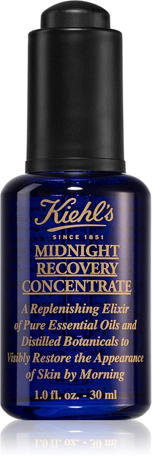 Kiehls Midnight Recovery Concentrate - Regenerating night oil serum for a fresh skin look