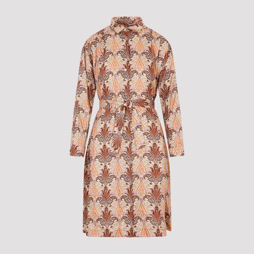 Printed Shirt Dress