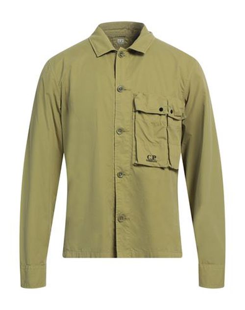 C. p. Company Man Shirt Sage green