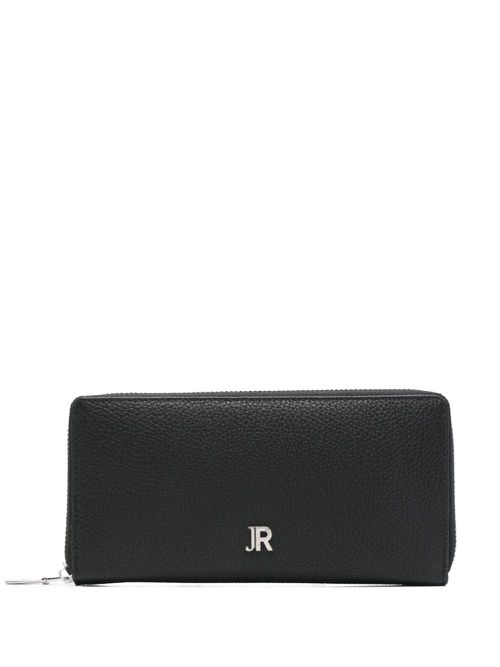 Logo-lettering wallet - Black