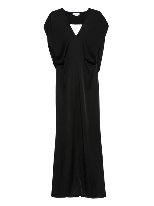 Plunge V-Neck Midi Dress