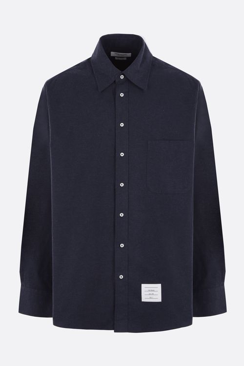 Flannel oversized shirt Man