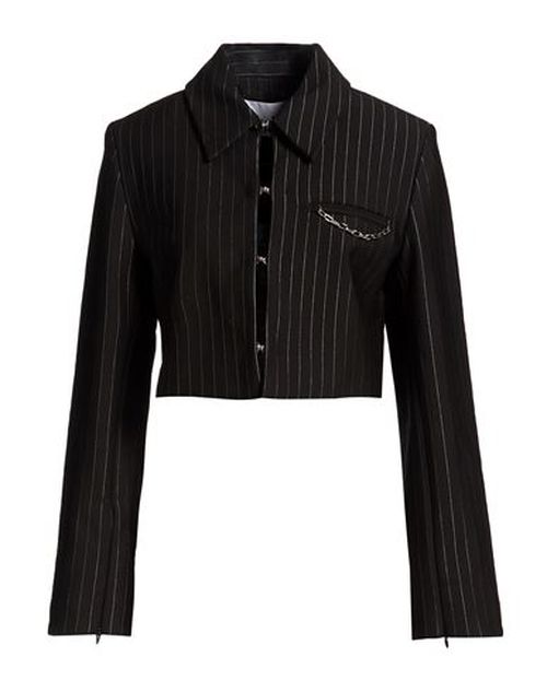 Woman Jacket Black Size 2 EcoVero viscose, Polyester, Elastane