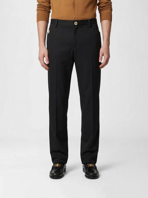 Pants Men color Black