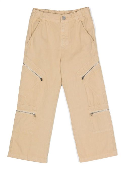 Le Cargo straight-leg trousers - Neutrals