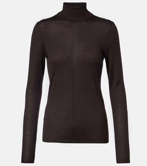 Steinem cashmere-blend turtleneck sweater