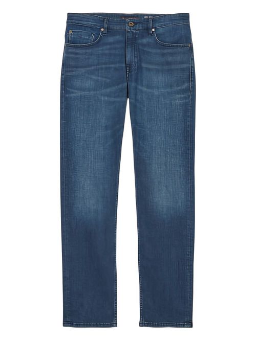 Logo-patch jeans - Blue