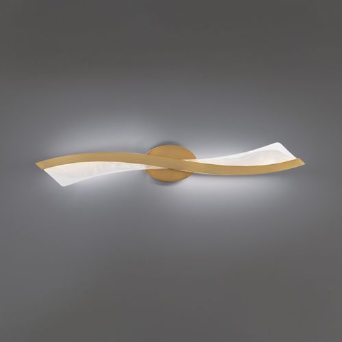 Aged Brass LED Bathroom Bathroom Vanity Light Bathroom Vanity Light from the Ascot Collection