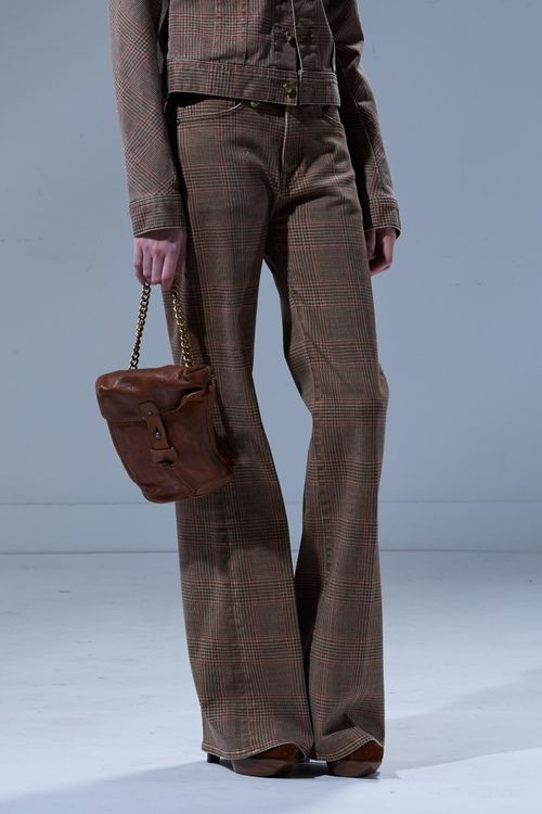 R13 Charlotte Jean - Brown Glenplaid