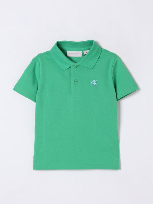 Polo Shirt CALVIN KLEIN Kids color Green