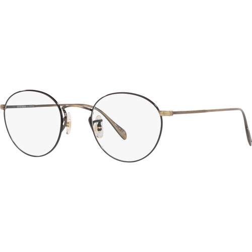 Oliver Peoples Herren Oliver Peoples OV1186 COLERIDGE 5296 Optische Fassungen Metall Schwarz Transparent Pantos Norma