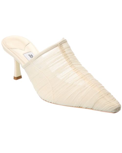 Lotta 65 Ruched Tulle Mule