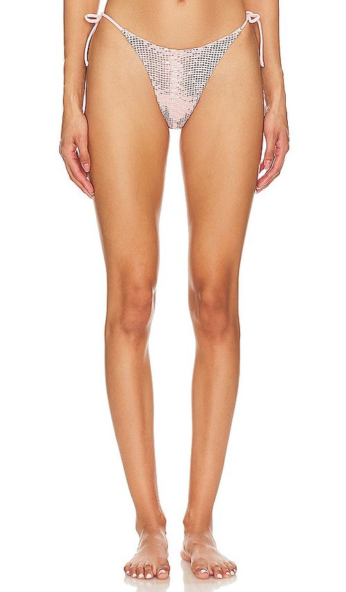 PEIXOTO Ari Bikini Bottom in Pink. -  L also in