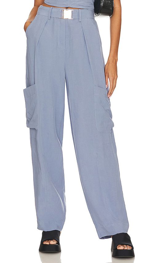 SOVERE Nouvelle Cargo Pant in Blue.  XS. Also in M