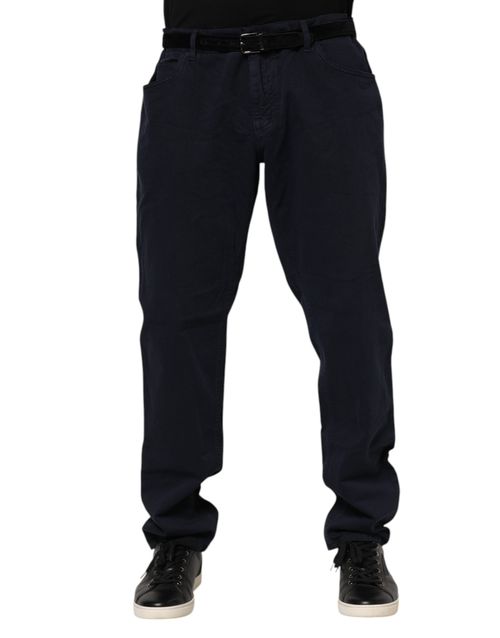 Tapered Jeans — Black