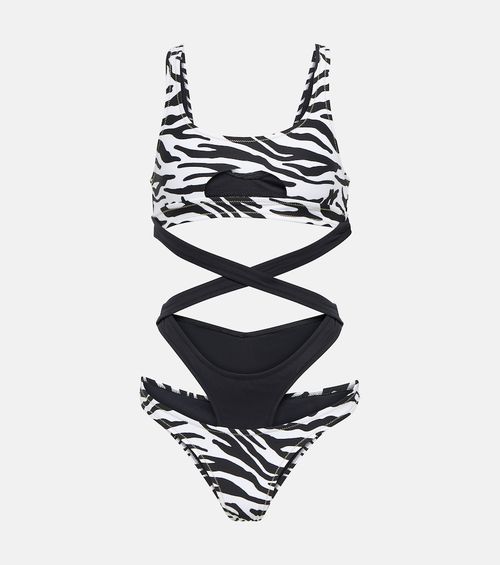 Theresa animal print swimsuit