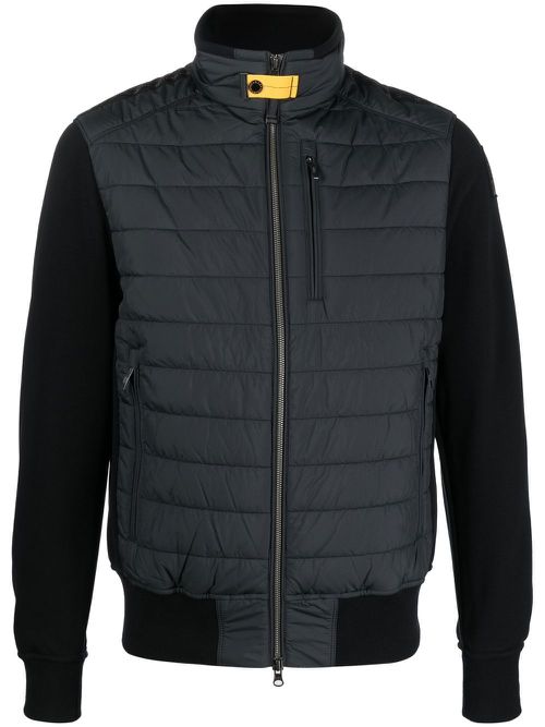 Elliot Fleece-Puffer jacket - Black