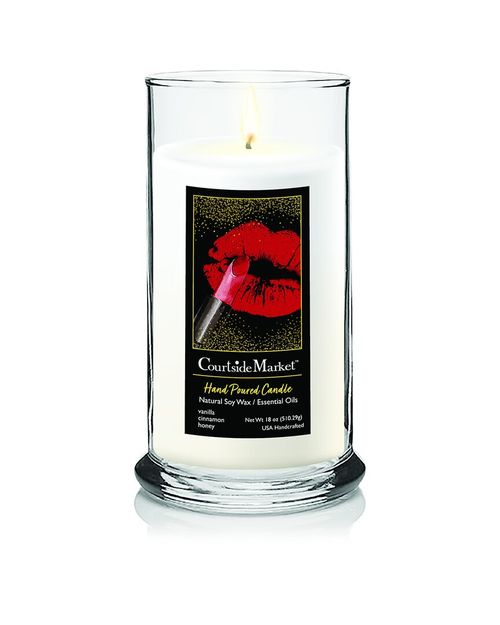 Red Lips Soy Wax Candle