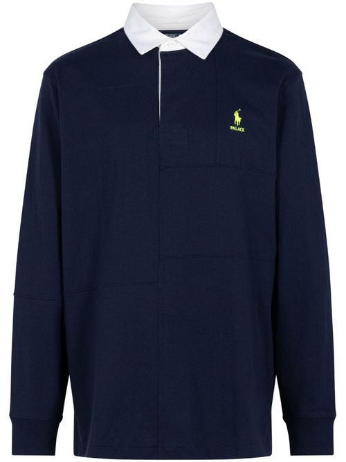 X Polo Ralph Lauren Pieced rugby shirt - Blue
