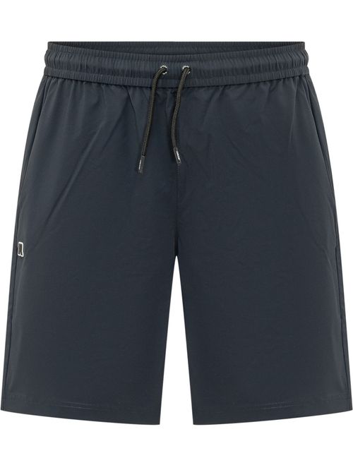 Blue Solid Shorts