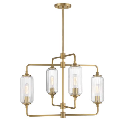 Holton 4-Light Chandelier in Warm Bra
