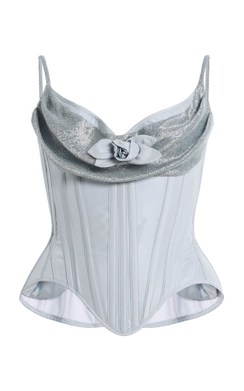 Exclusive Silk Taffeta Corset Top - Moda Operandi