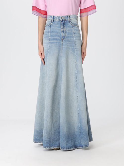 Skirt Woman color Blue