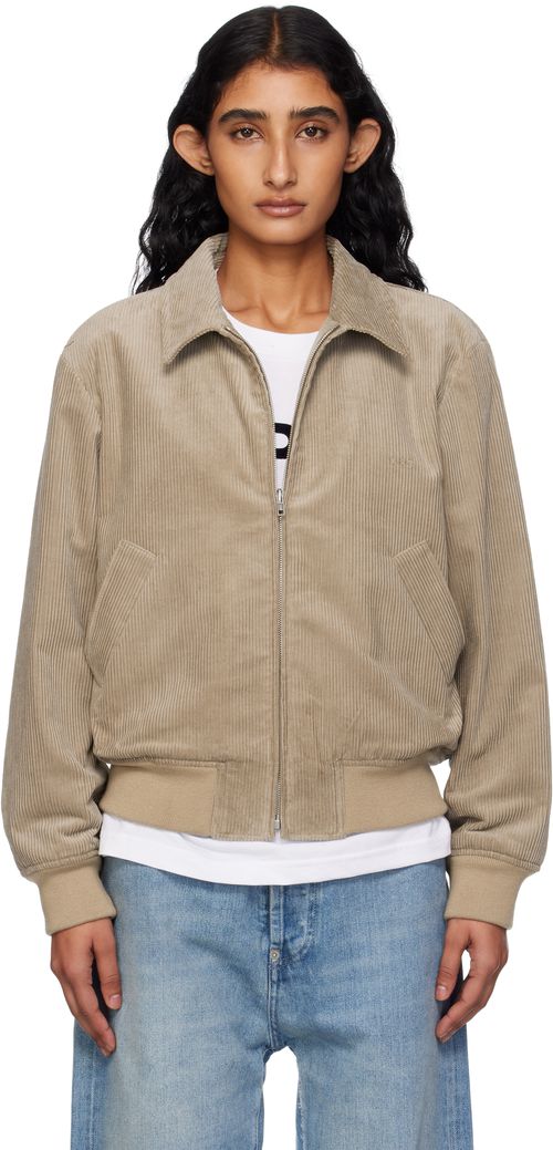 A. P.C. Beige Giles Jacket