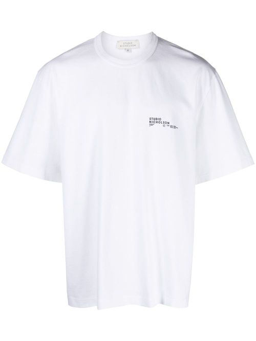 Module cotton T-shirt - White