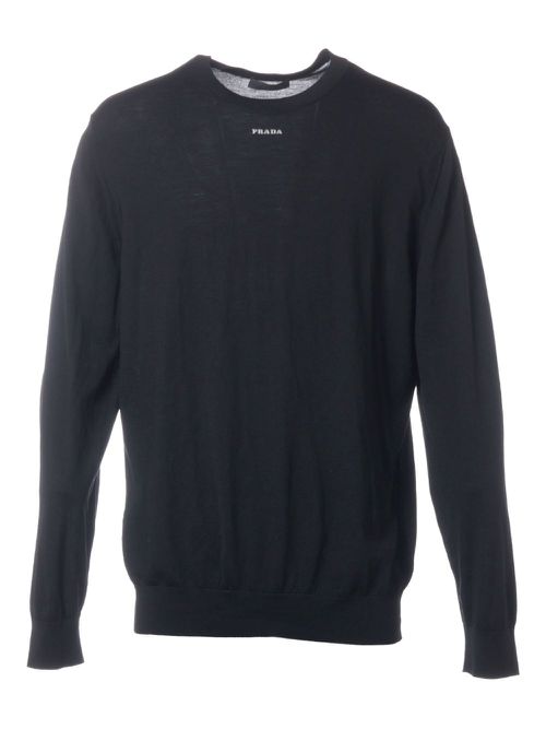 Crew-neck sweater - Black