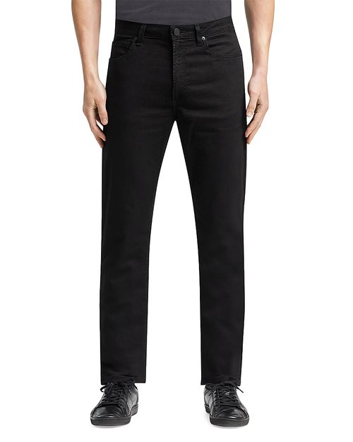 Brando Slim Straight Jeans in Noir