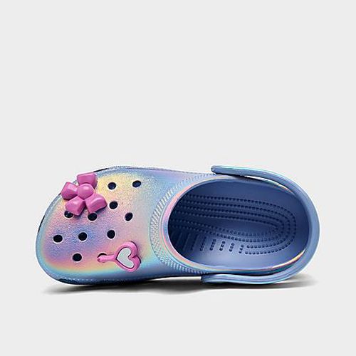 Girls' Little Kids Sleepover Party Classic Clog Shoes in Blue Haze