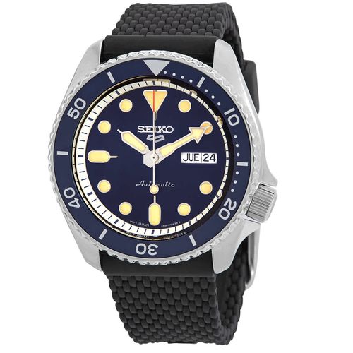 5 Sports Automatic Blue Dial Mens Watch SRPD93