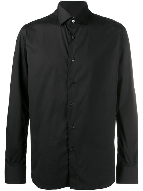 Black Slim Fit Shirt