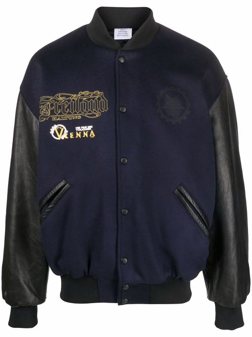 Maybe Mental College jacket - Blue