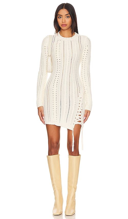Camila Coelho KLEID ANIRA in Ivory. Größe XS. Also in