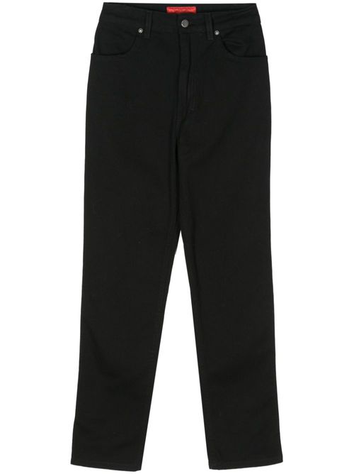 Straight-leg jeans - Black