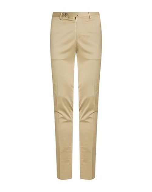 Man Pants Beige Size 40 Cotton, Elastane