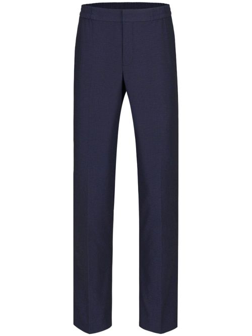 Straight-leg trousers - Blue