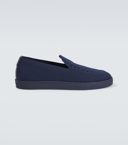 Canvas slip-on shoes