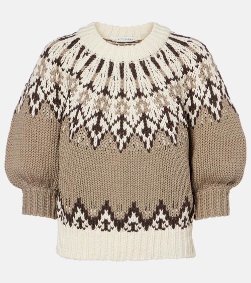 Marty Fair Isle cotton sweater
