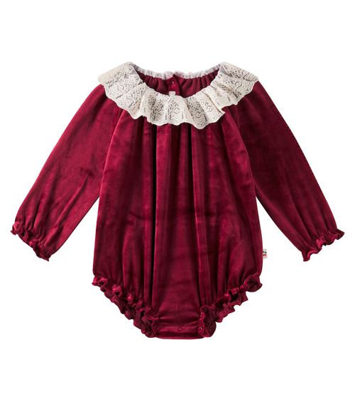 Konges Sløjd Baby Venola velvet bodysuit