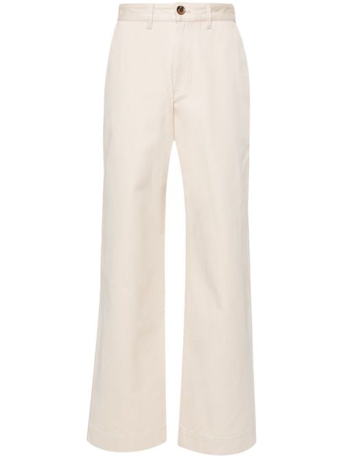 Alissio wide-leg trousers - Neutrals