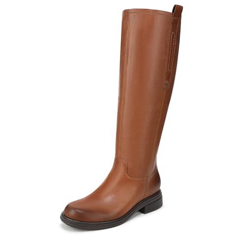 Naturalizer Women's Ontime Knee High Boot English Tea Brown Leather