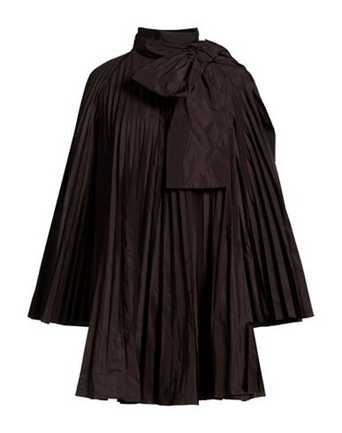 P. a.r. o.s. h. Woman Mini dress Chocolate brown Size M Polyester