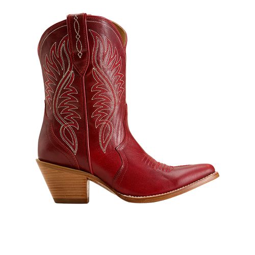 Julietta Round Toe Pull On Cowboy Boots