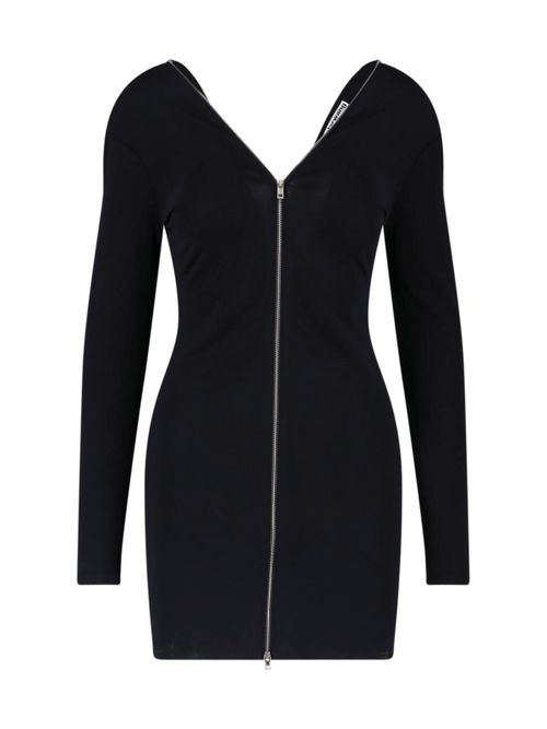 Viscose-Blend Stretch Dress